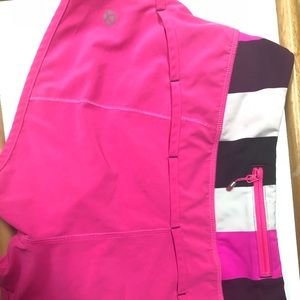 Neon Pink Lululemon Speed Shorts